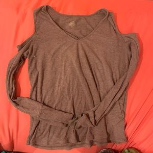 Off the shoulder shirt